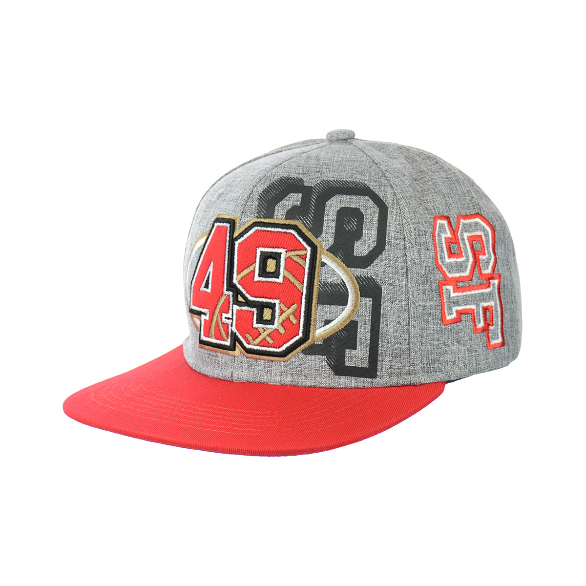 SF Hat Embroidered Snapback Hat