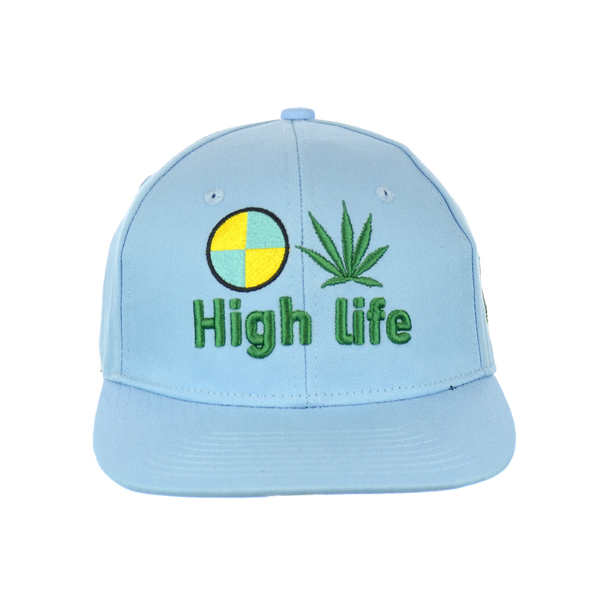 Hight Life Hat Embroidered Snapback