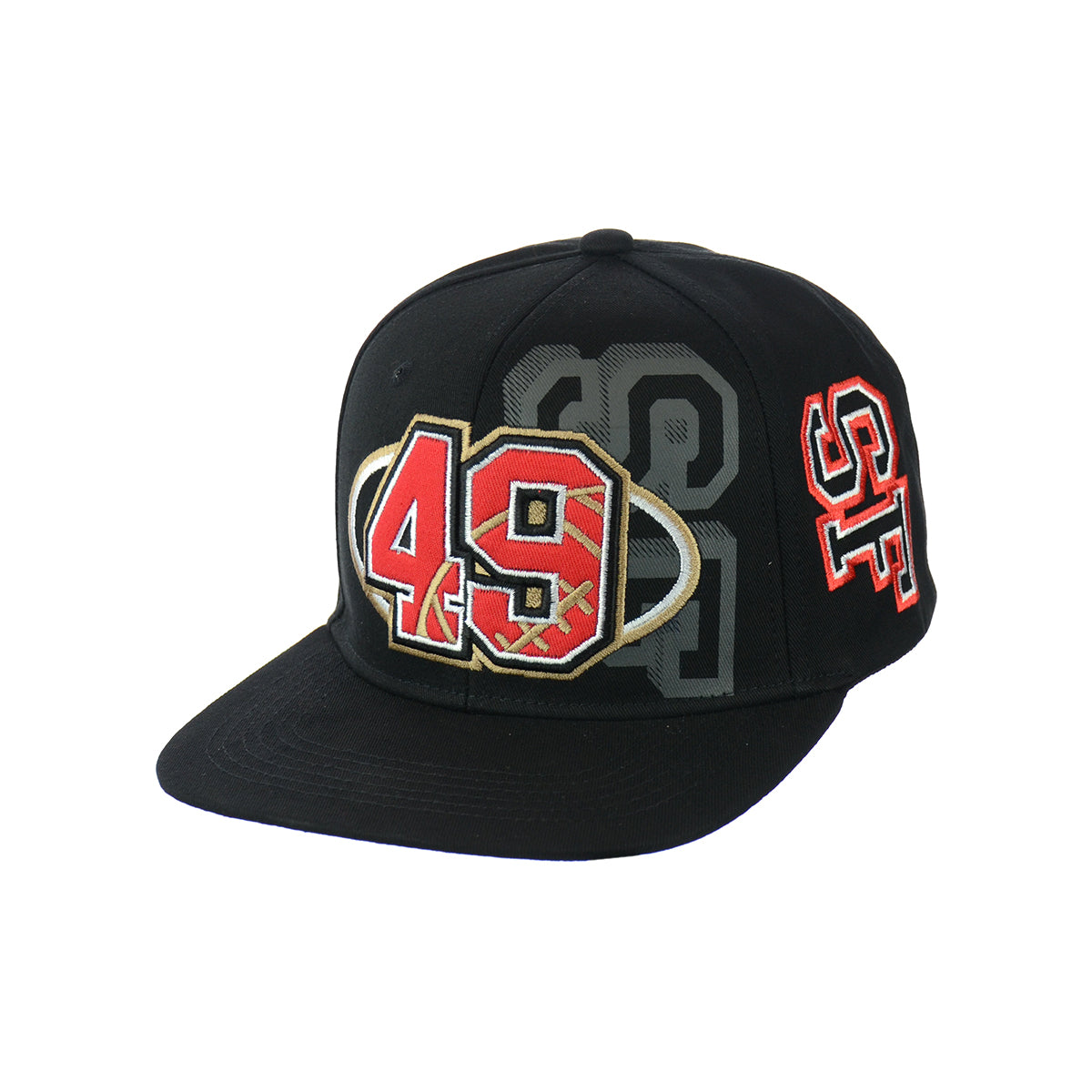 SF Hat Embroidered Snapback Hat