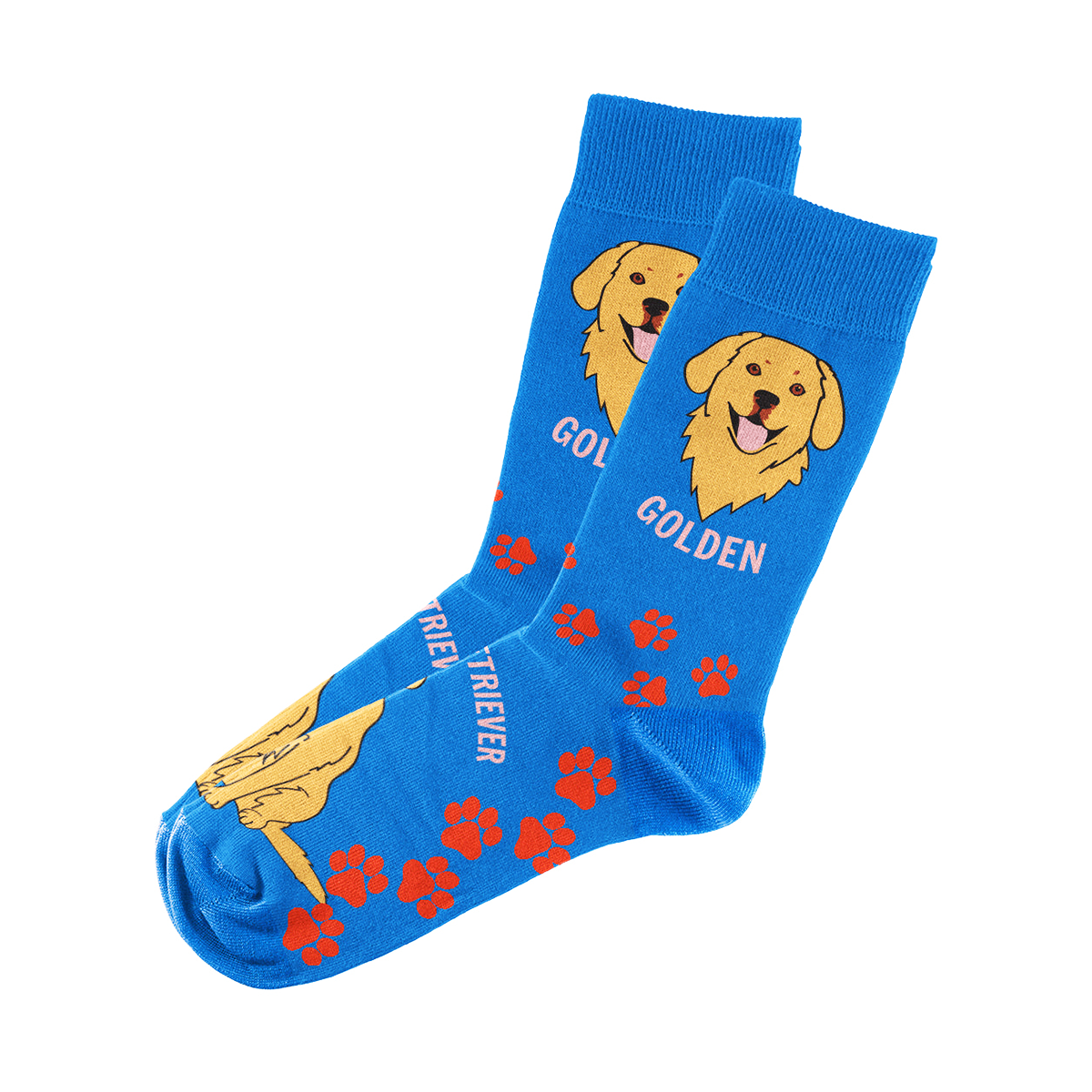 Golden Retriever Socks Unisex Unique Fun Design
