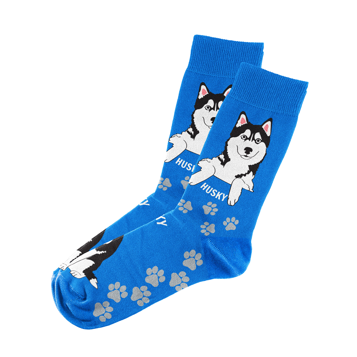Husky Socks Unisex Unique Fun Design
