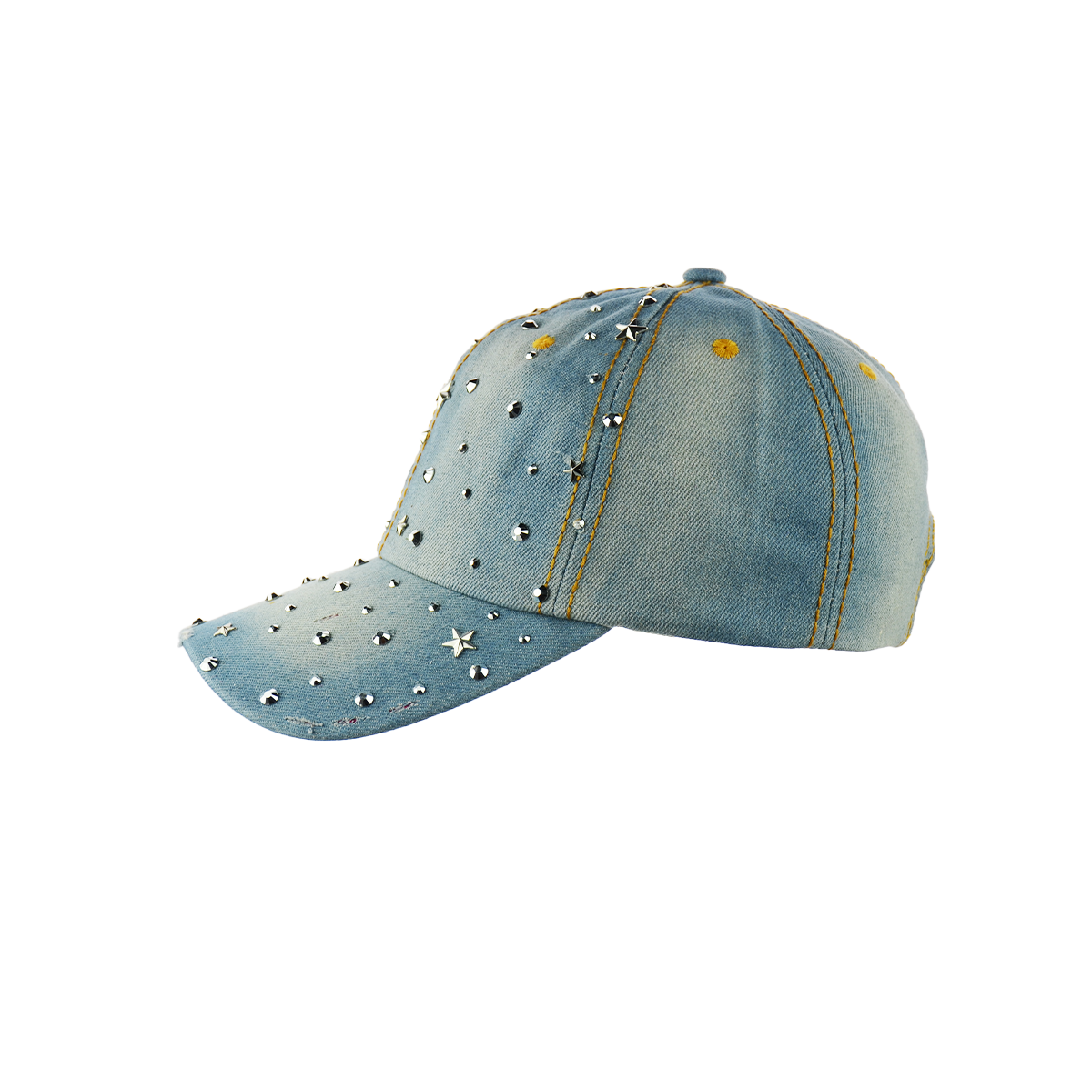 Starts Hat with Buckle Back Denim 100% Cotton