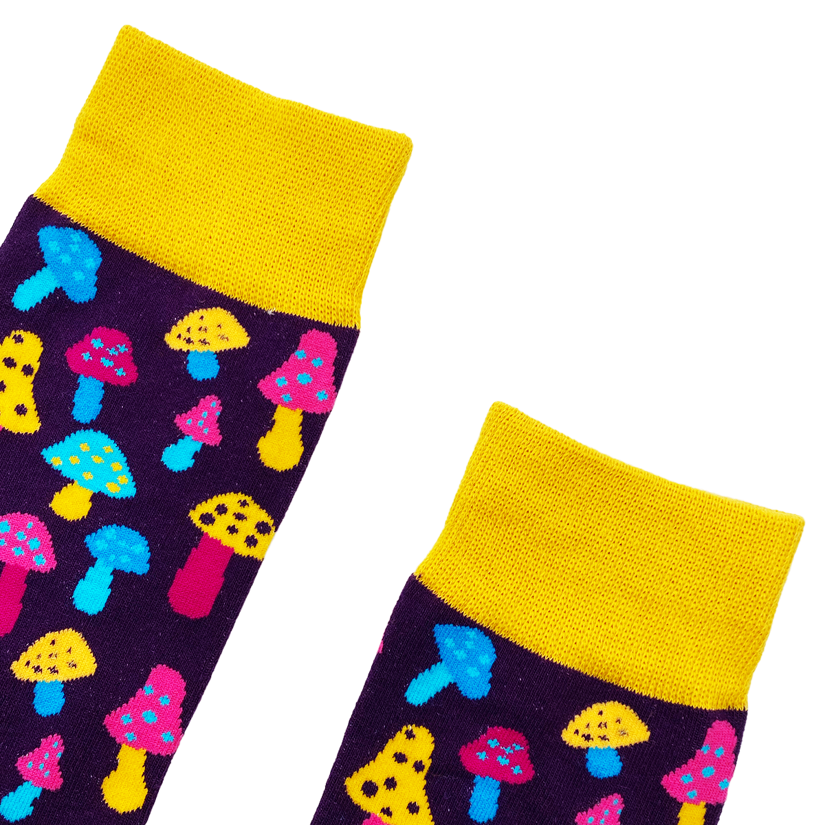 COLORFUL MUSHROOM Socks Fits All