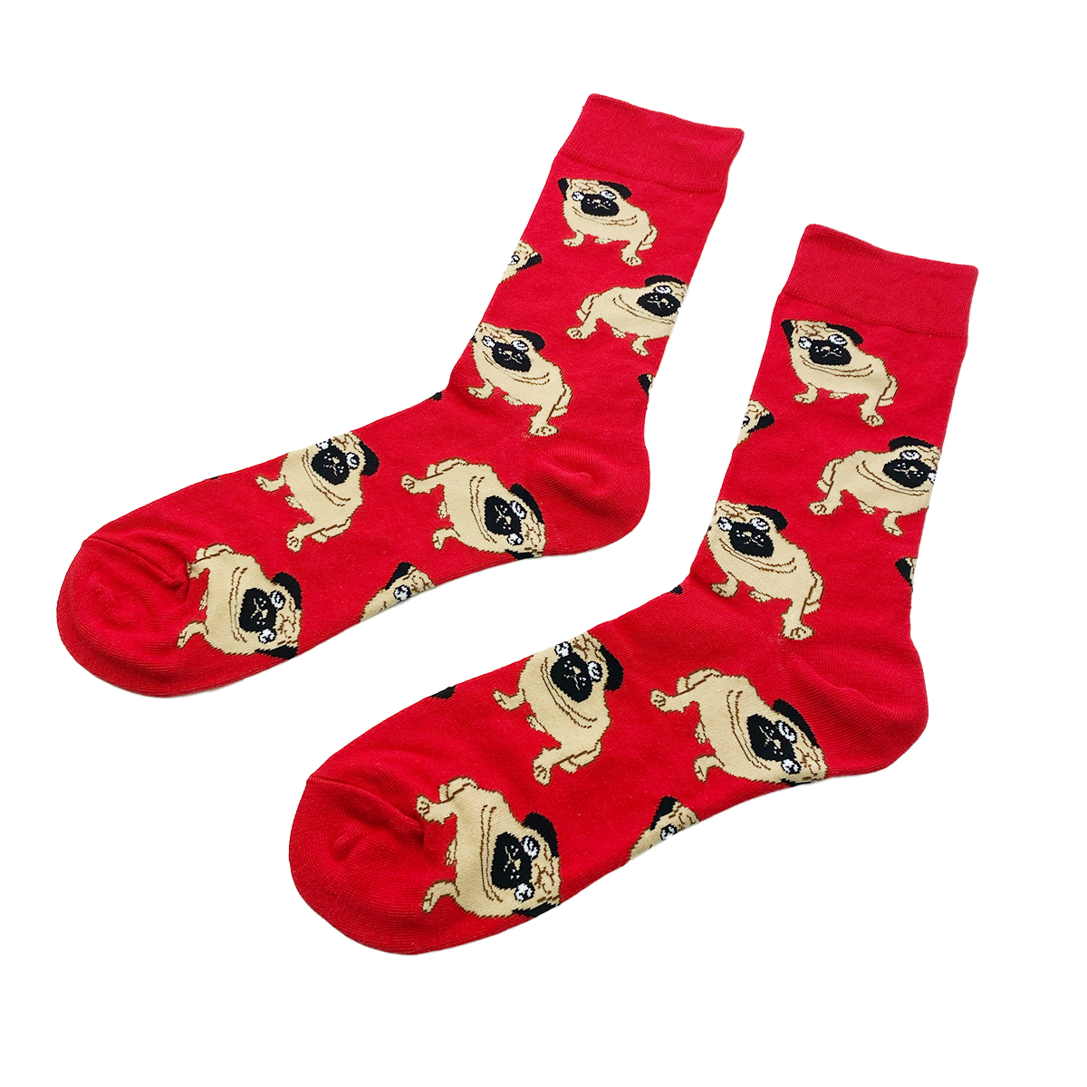 RED FRENCHIE Socks Fits All