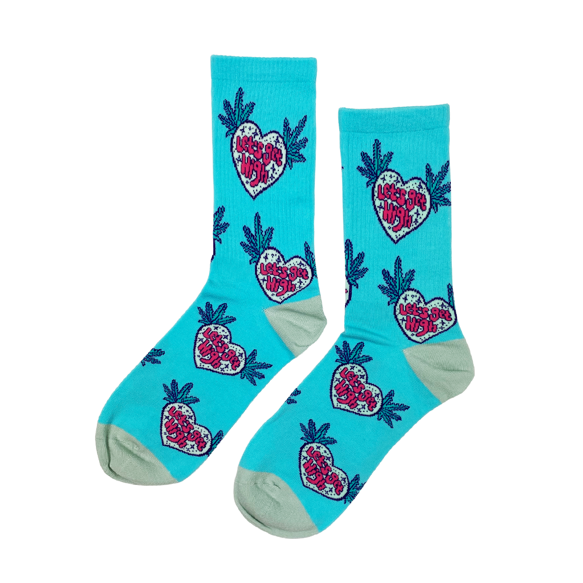 Let's Get High Socks Fits All