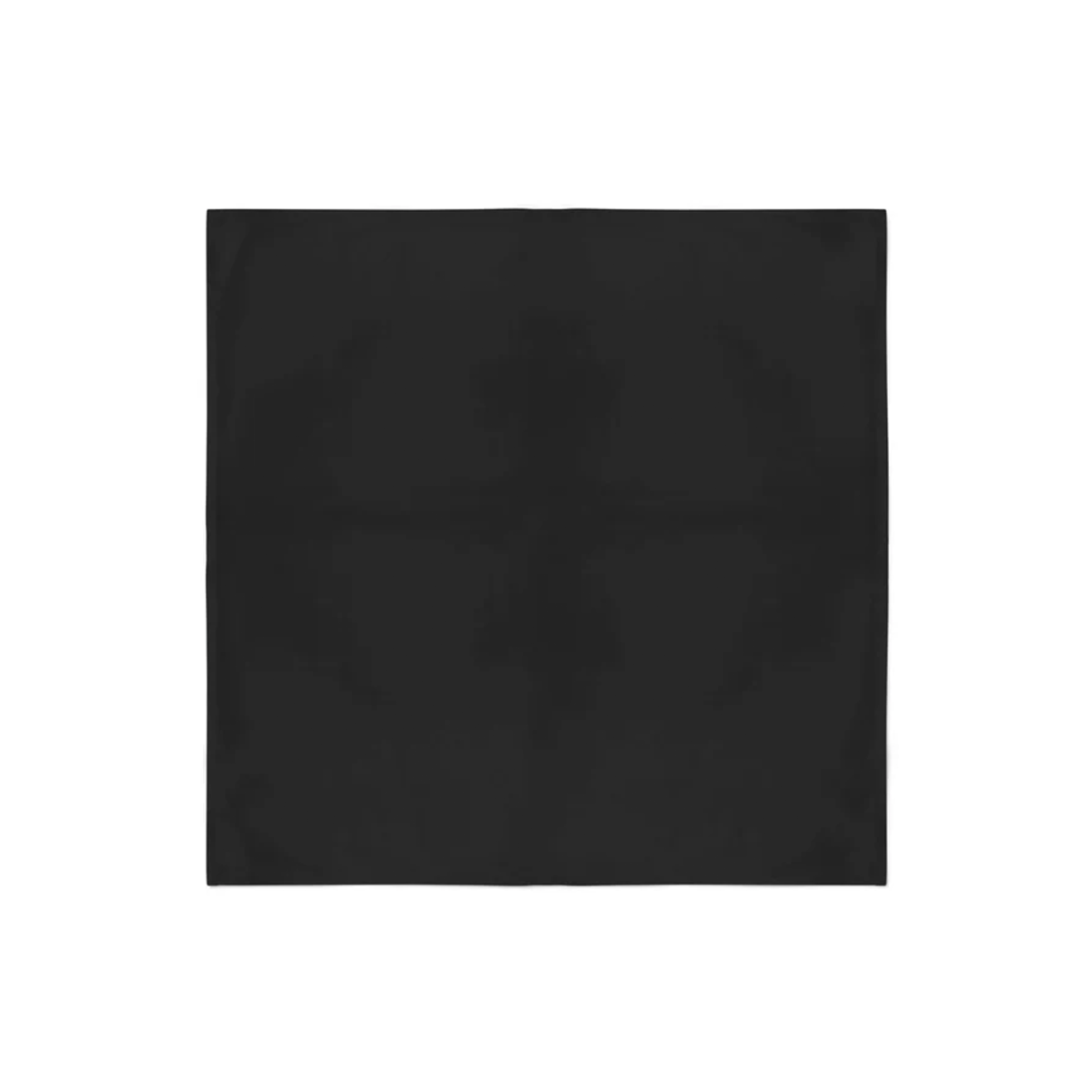 Bandana Black Color 100% Cotton (22" x 22")- Pack of 12