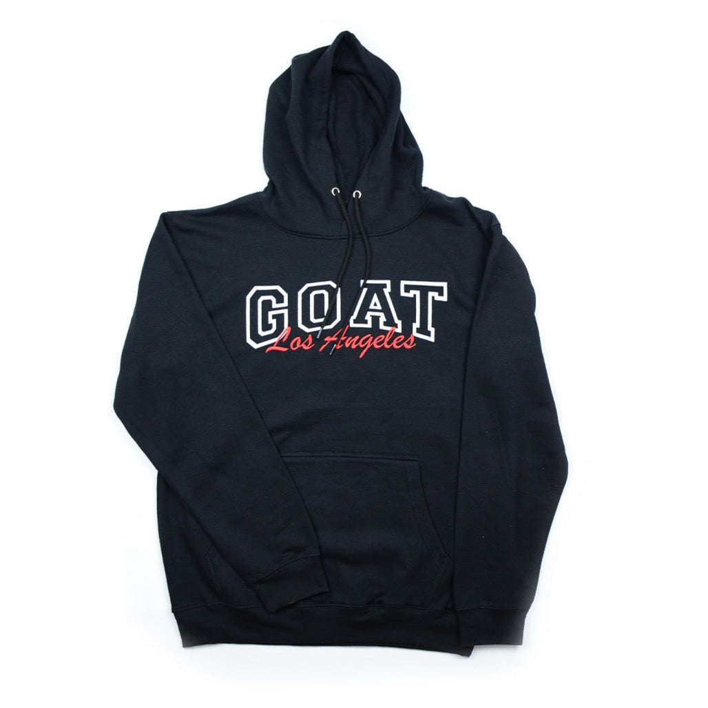 Black Hoodie "GOAT"