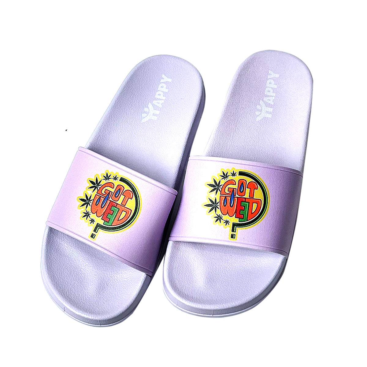 Got Weed Slide Sandals