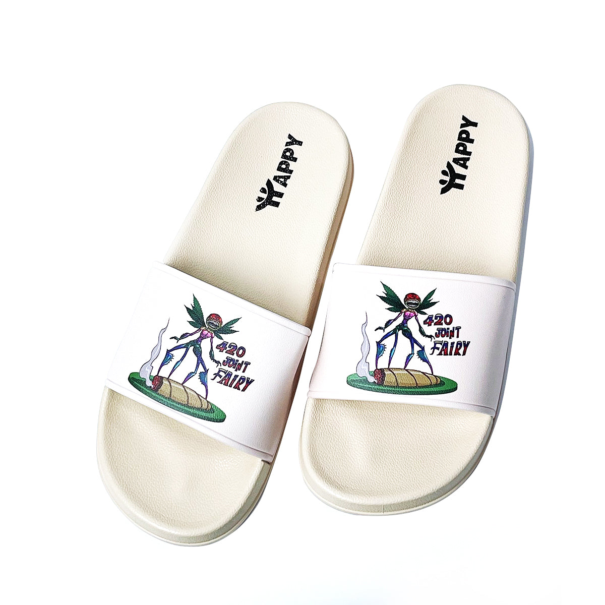 420 Joint Fairy Print Slide Sandals