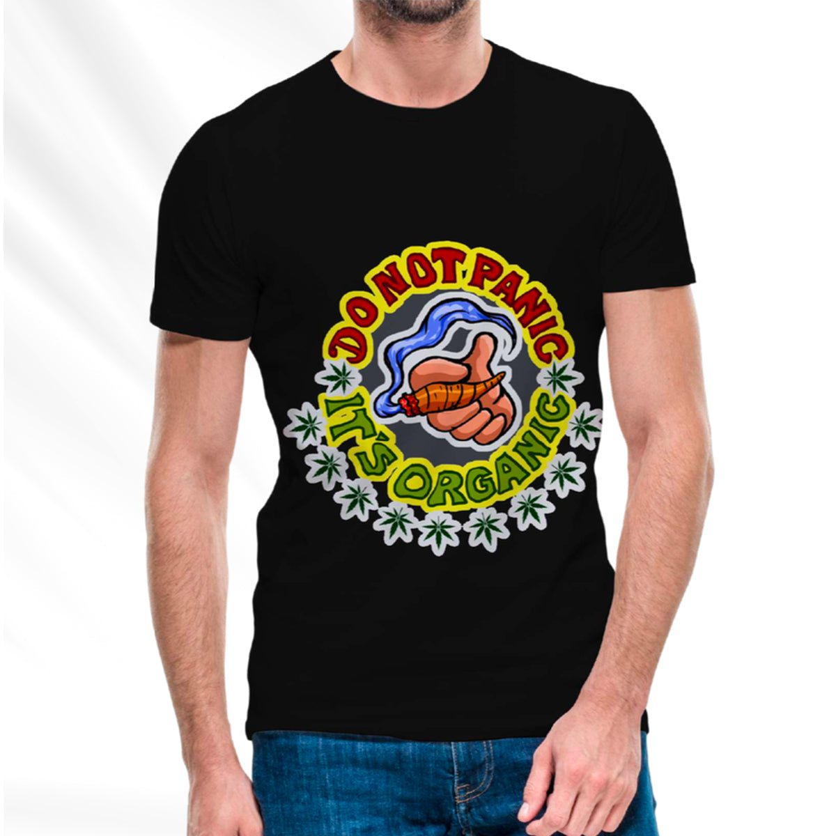 Do Not Panic Black T-Shirt