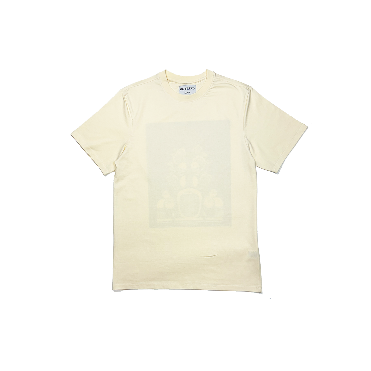 OFF-WHITE "LA MUERTE" Half Sleeve T-shirt Printed