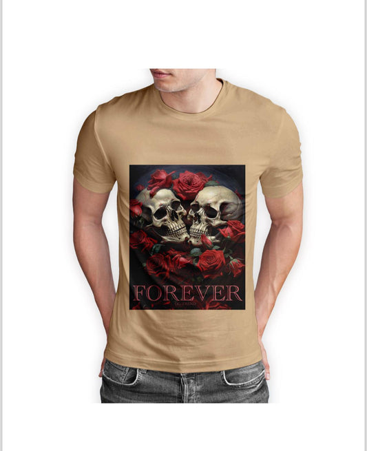 FOREVER Half Sleeve T-shirt Printed