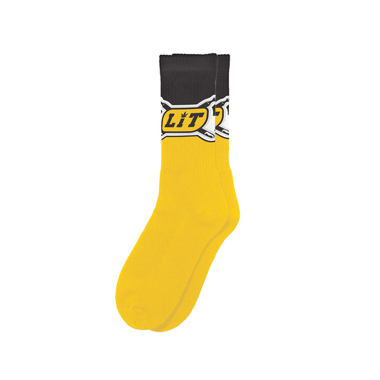 LIT Socks Unisex Unique Fun Design