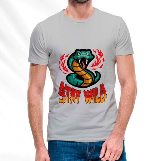 Stay Wild Gray T-Shirt