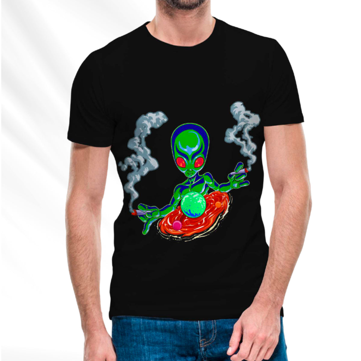 Alien Black T-Shirt